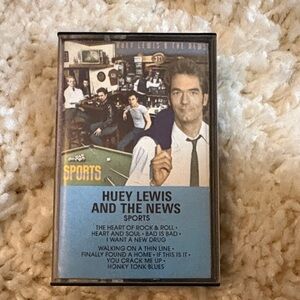 Huey Lewis and the News Cassette Tape